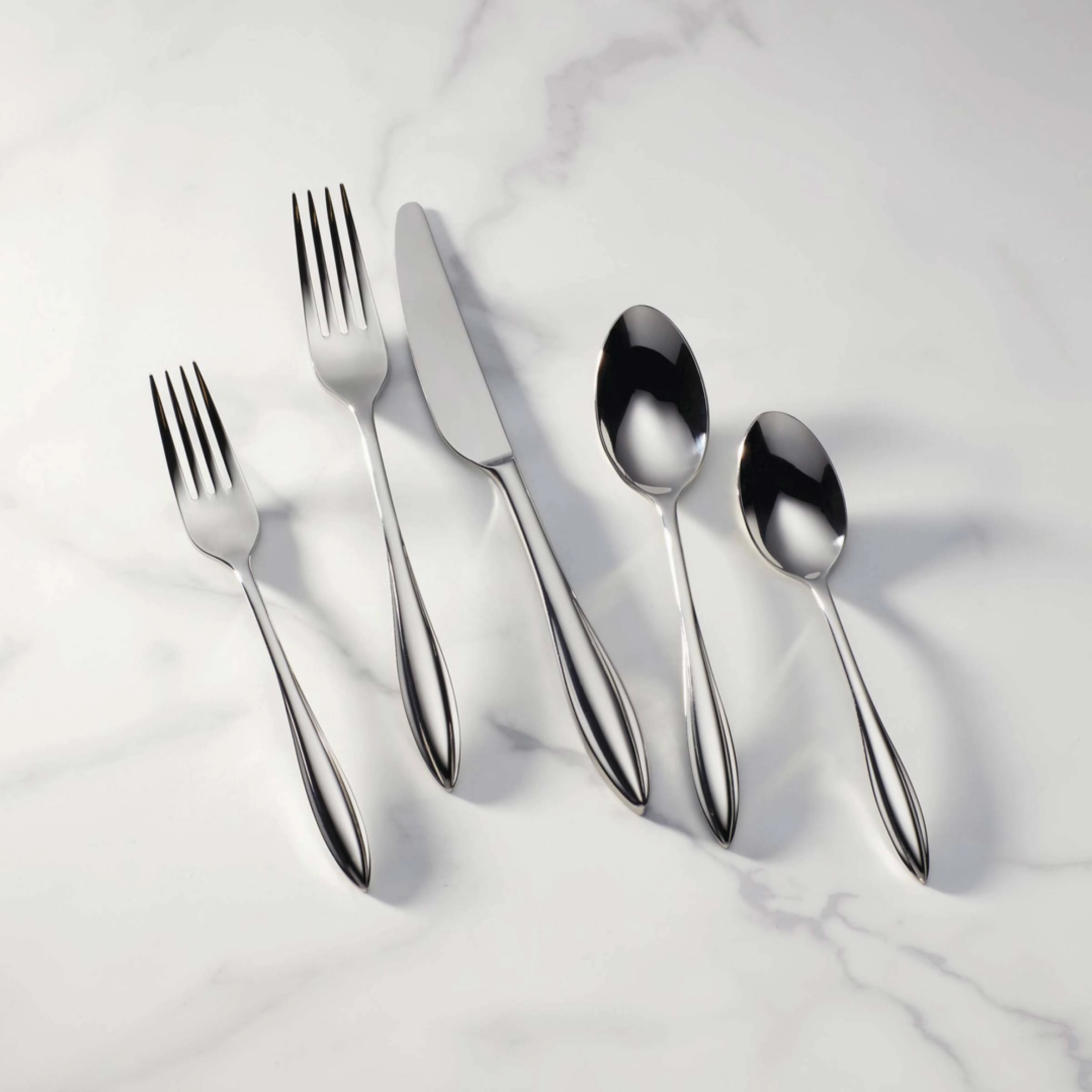 Sculpt 65 Piece Flatware Seteco-friendly bamboo fiber tableware set 