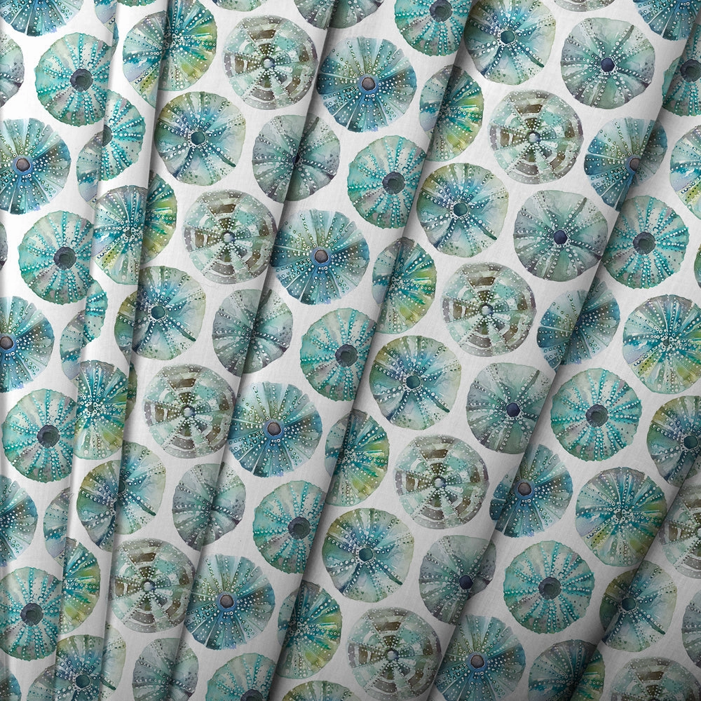 Sea Urchin Printed Cotton Made to Measure Roman Blinds Kelpie