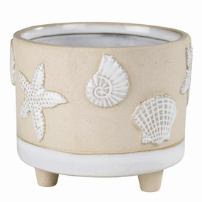Seashell Ceramic Cachepotnordic style desktop ornaments