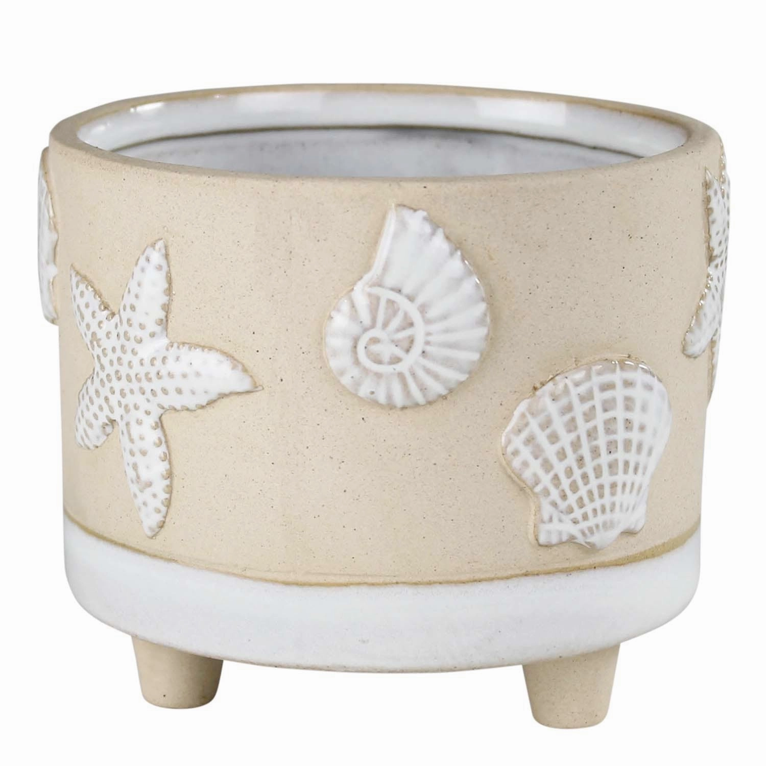 Seashell Ceramic Cachepotnordic style desktop ornaments
