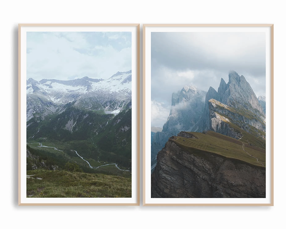 Seceda Set INCLUDES TWO PRINTS