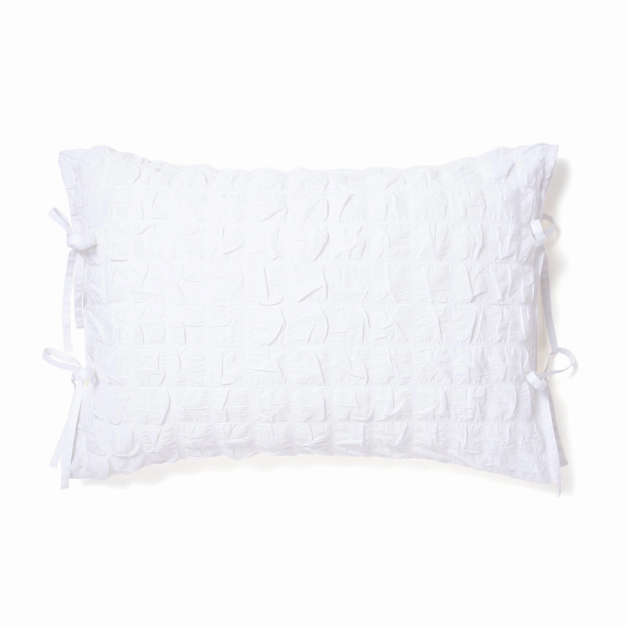 Seersucker Check Pillow Case 500 X 700 Whitebedding sets ,throw blankets 
