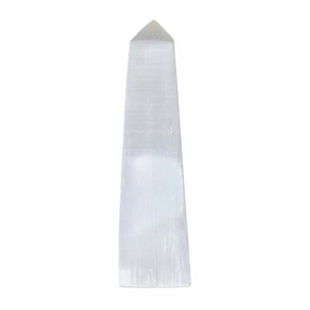 Selenite Obelisk - Largenordic style desktop ornaments