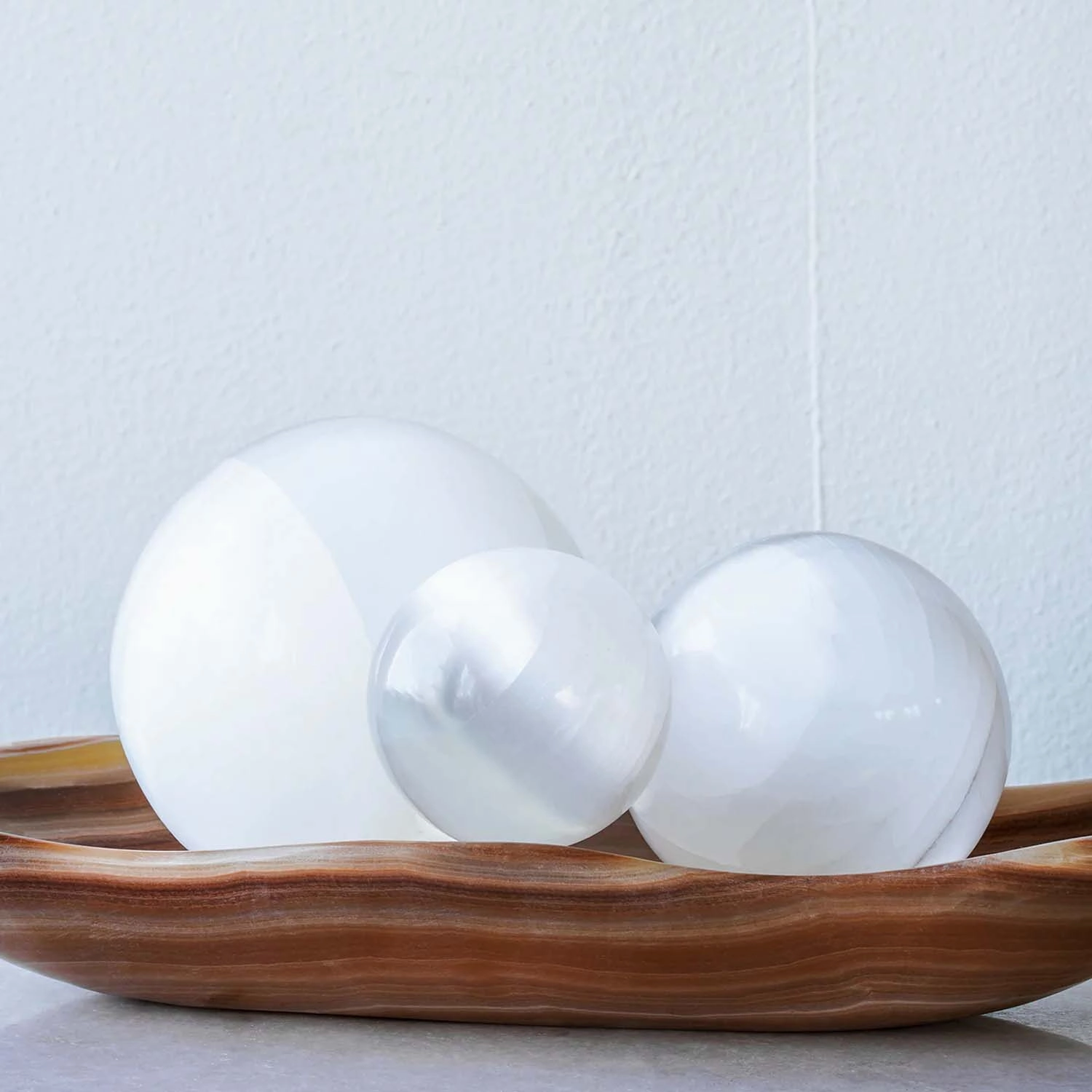 Selenite Sphere - Medium