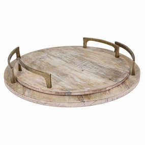 Setta Wood Tray - Largenordic style desktop ornaments
