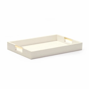 Shagreen Desk Tray Creamnordic style desktop ornaments
