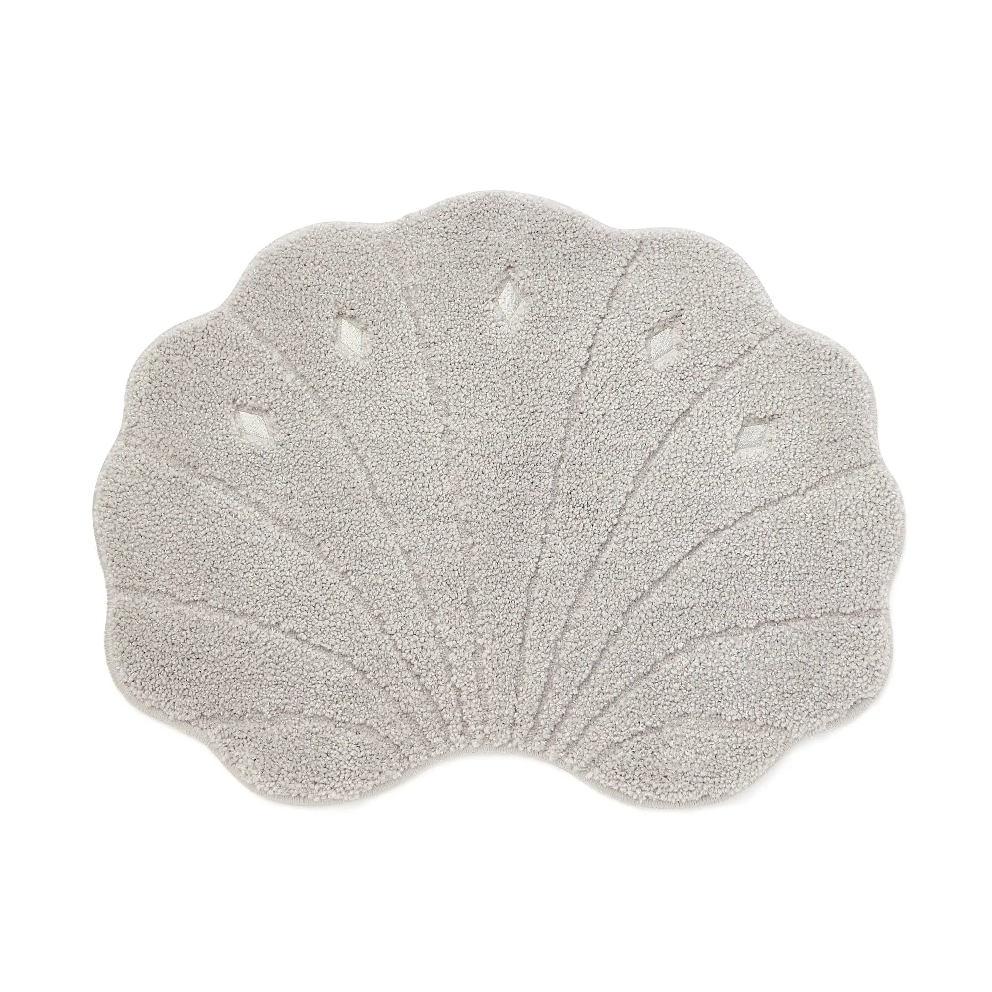Shell Toilet Mat Graypadded toilet seat cover ,memory foam toilet seat cushion 