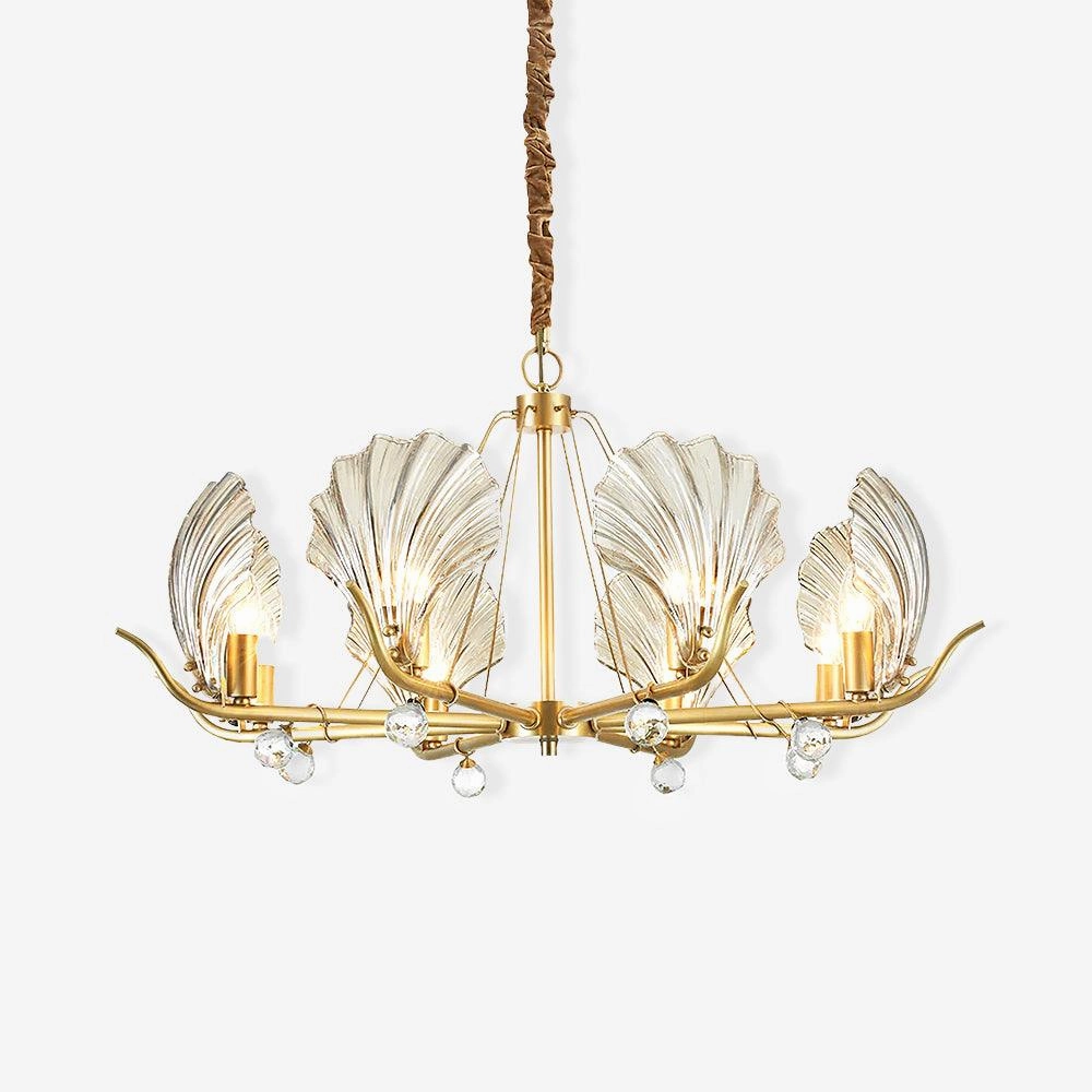 Shell Crystal Chandelierrustic chandelier,bedroom chandelier 
