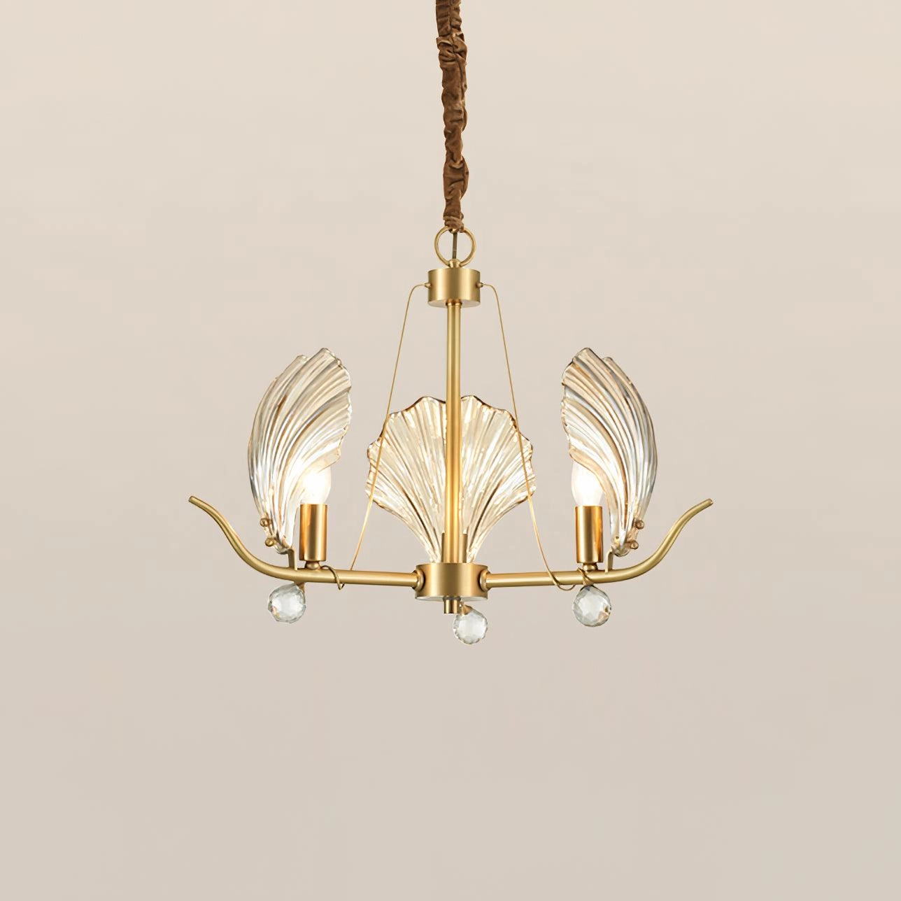 Shell Crystal Chandelier