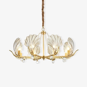 Shell Crystal Chandelierrustic chandelier,bedroom chandelier 