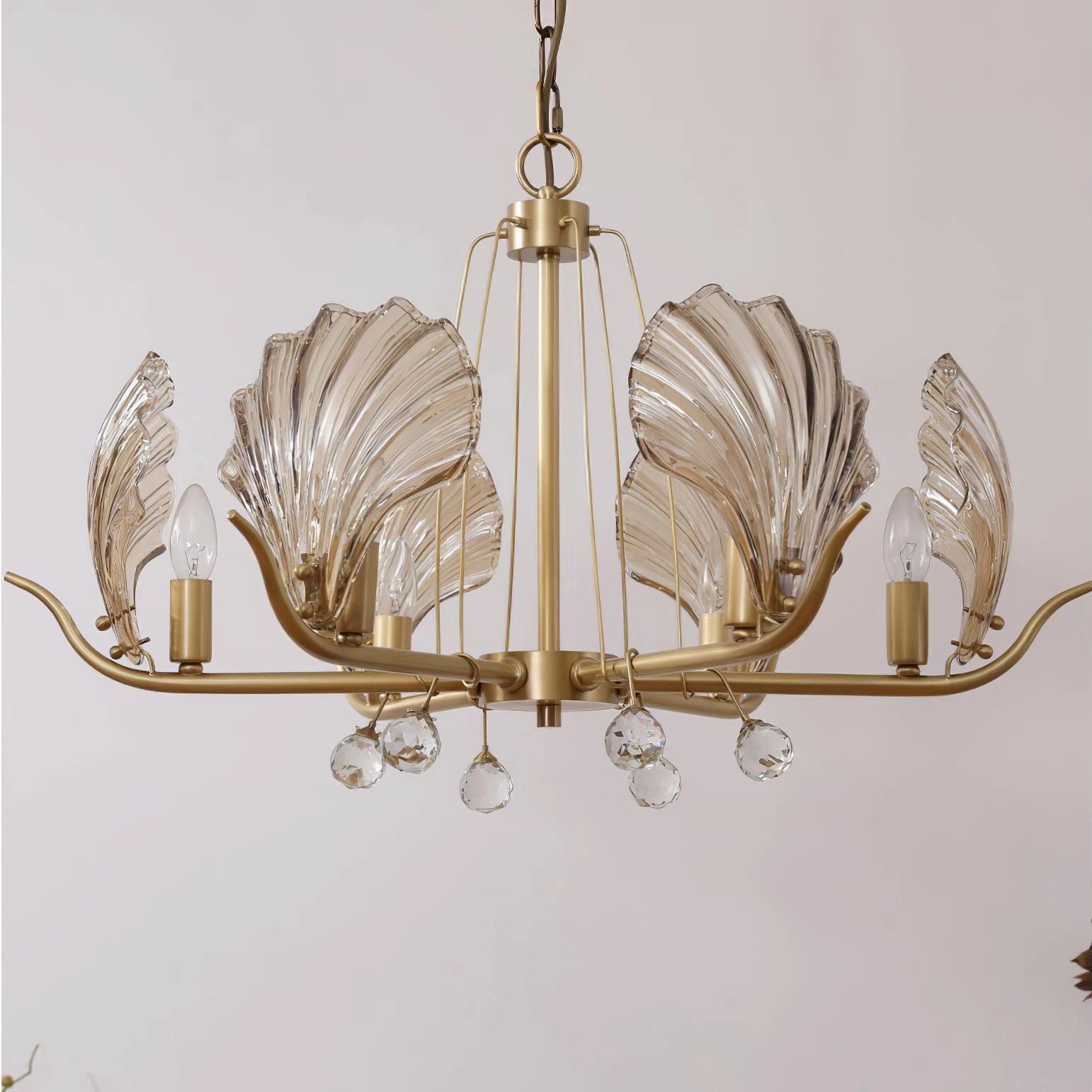 Shell Crystal Chandelier