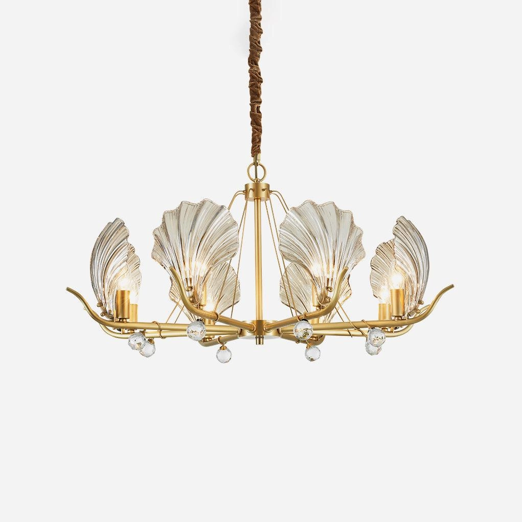 Shell Crystal Chandelier