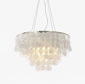 Shell Wind Chime Chandelierrustic chandelier,bedroom chandelier 