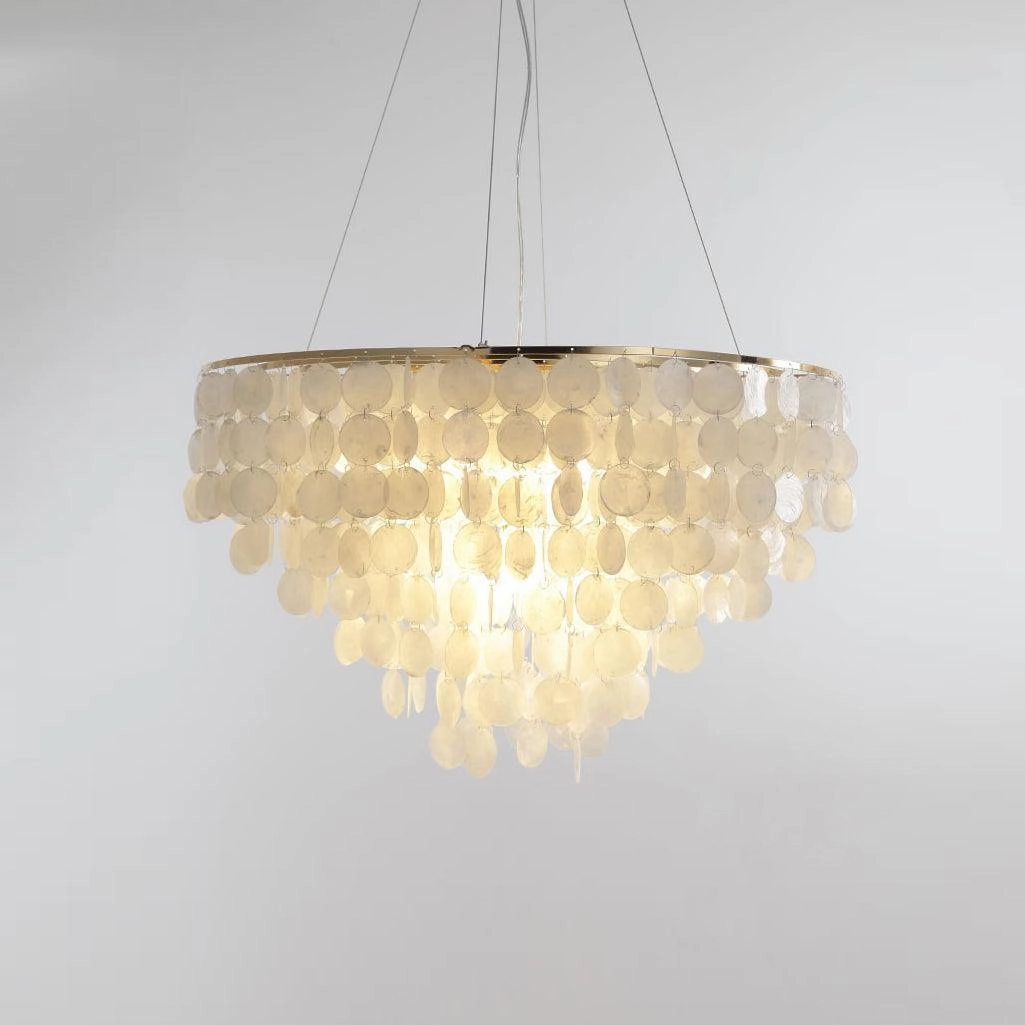Shell Wind Chime Chandelier
