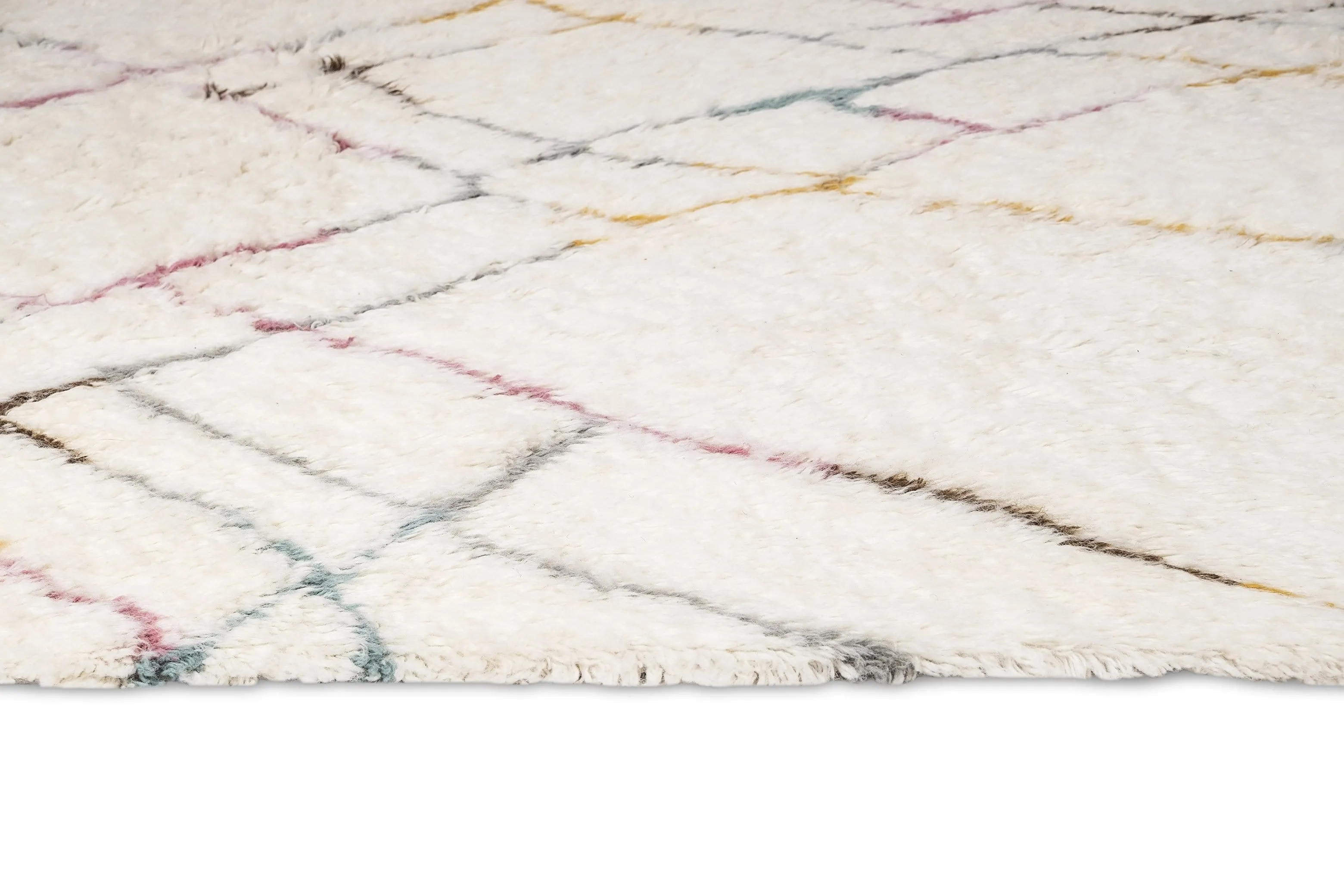 Sherry Multi-Colour Abstract Tribal Shag Rug *NO RETURNS UNLESS FAULTY
