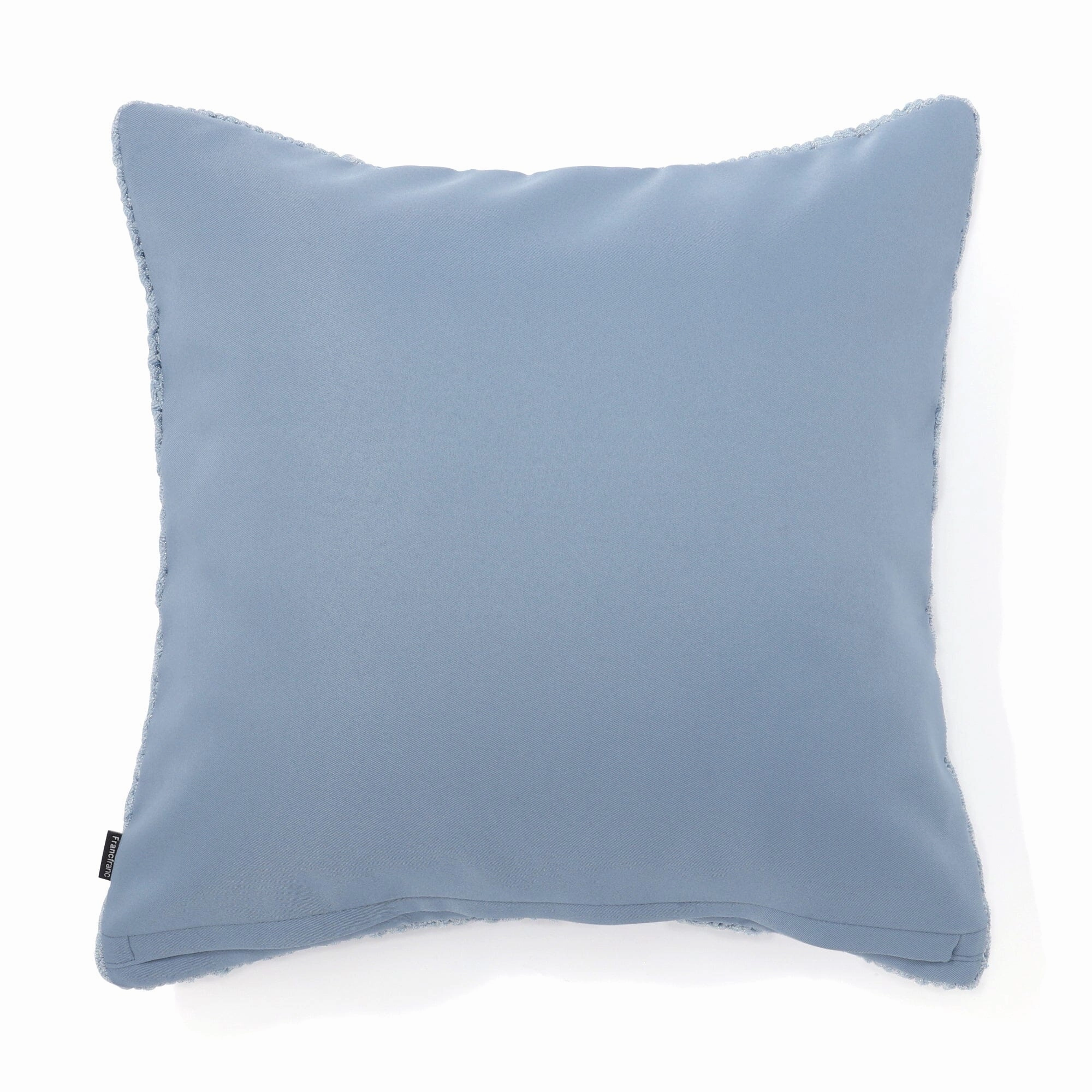 Shiny Knit Cushion Cover 450 X 450 Blue