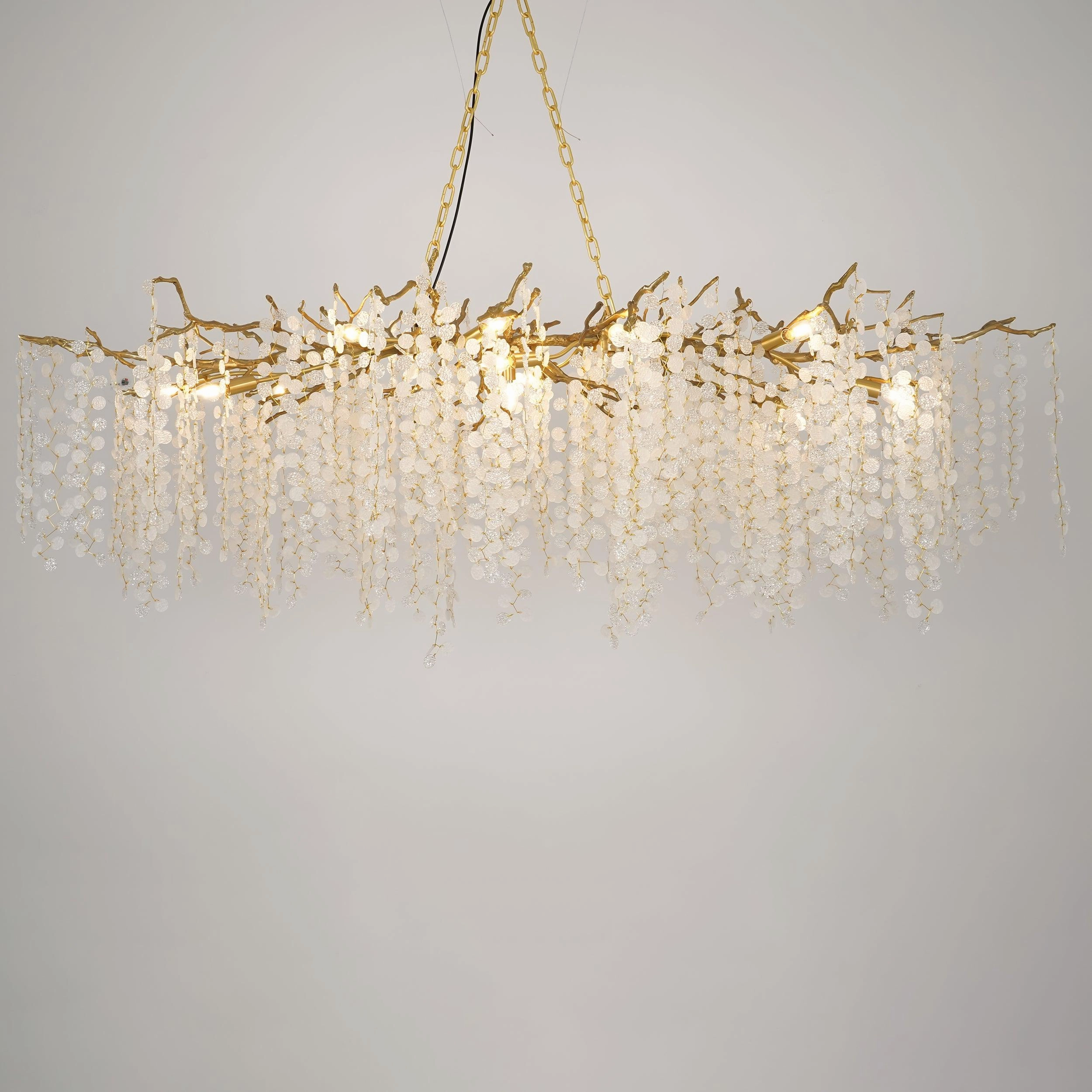Shiro Noda Crystal Chandelier