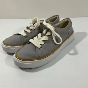Shoes Athletic By Toms In Grey, Size: 7.5 toms