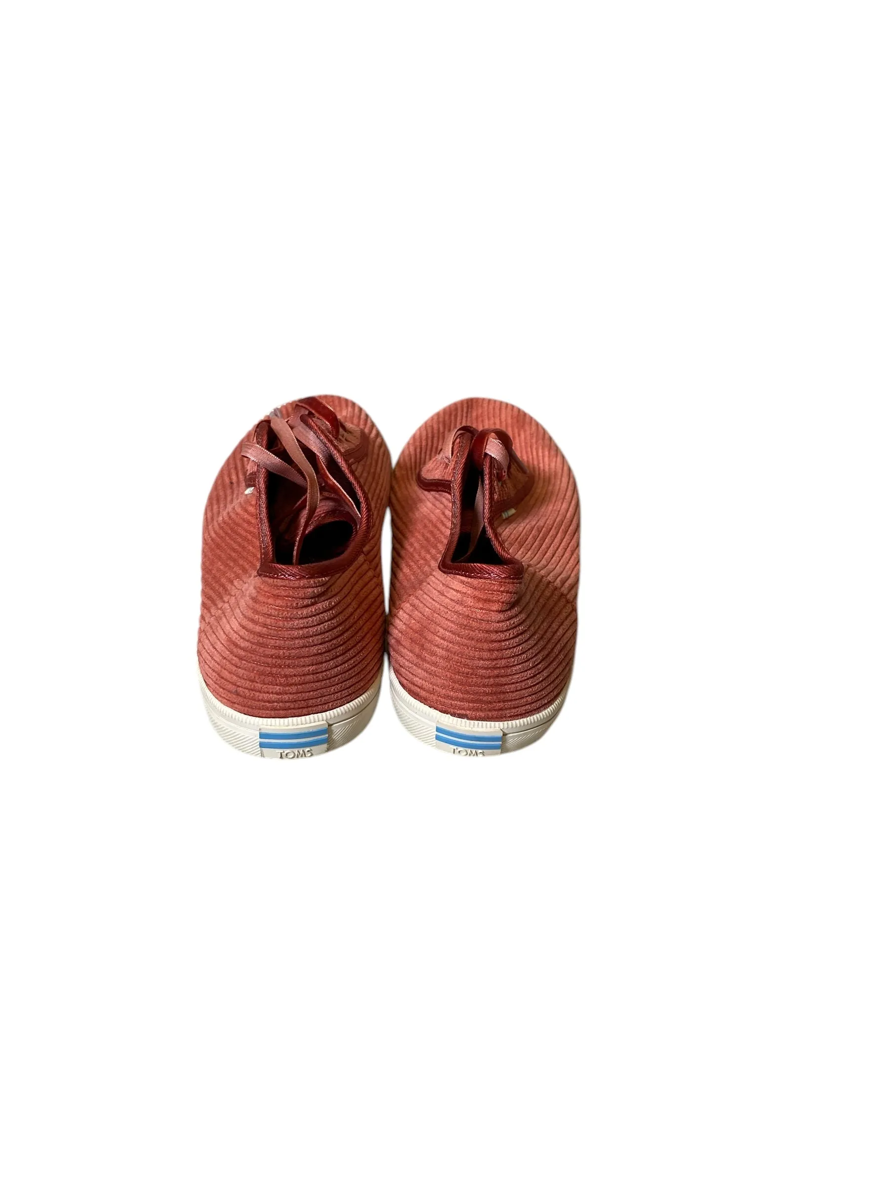 Shoes Athletic By Toms In Orange, Size: 9.5 toms