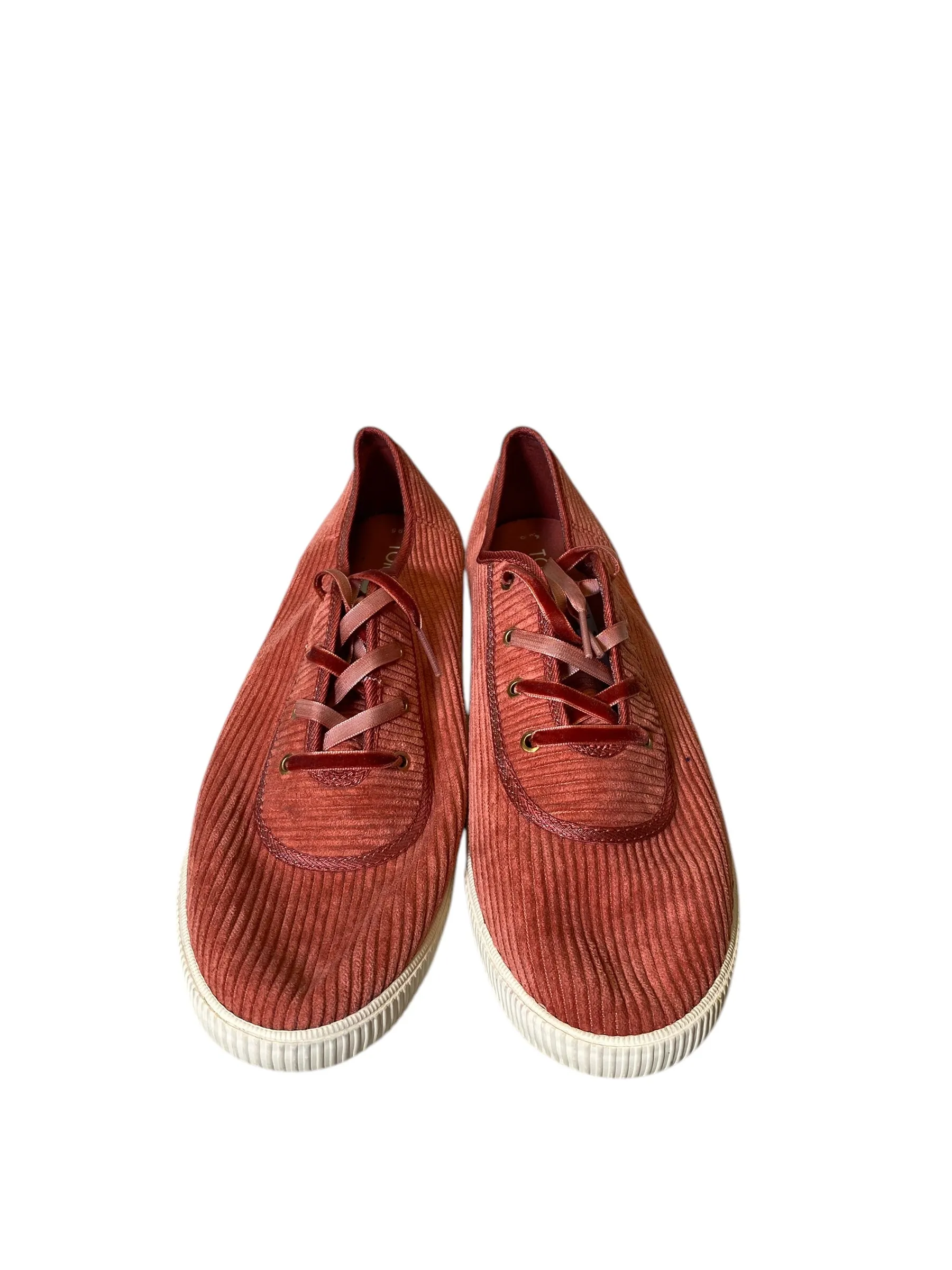 Shoes Athletic By Toms In Orange, Size: 9.5 toms