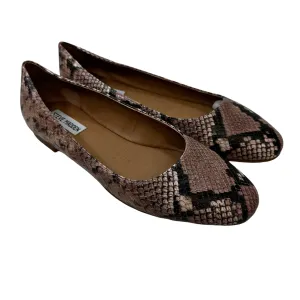 Shoes Flats Ballet By Steve Madden In Snakeskin Print, Size: 9.5 steve madden