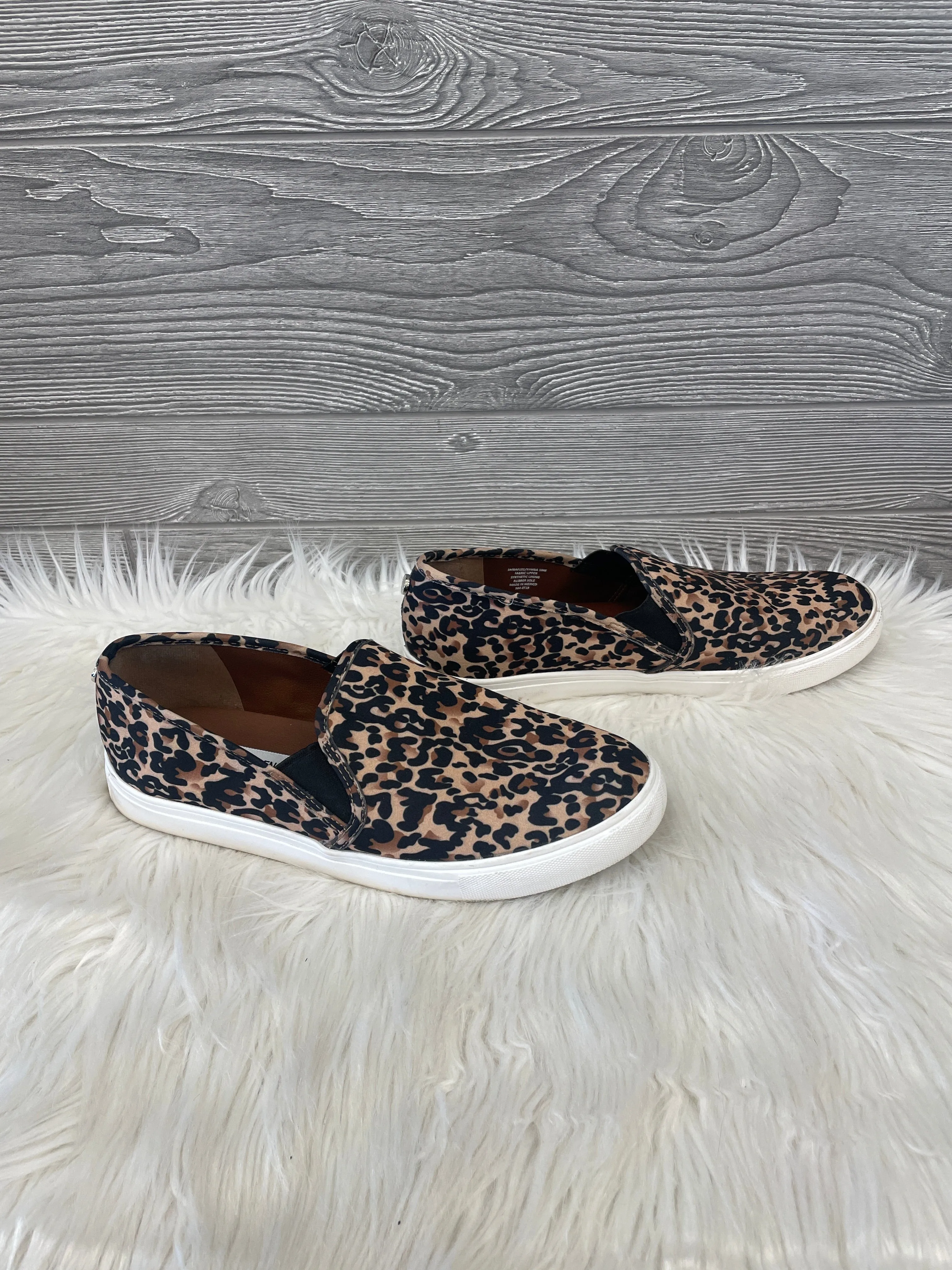 Shoes Flats By Steve Madden In Animal Print, Size: 10 steve madden