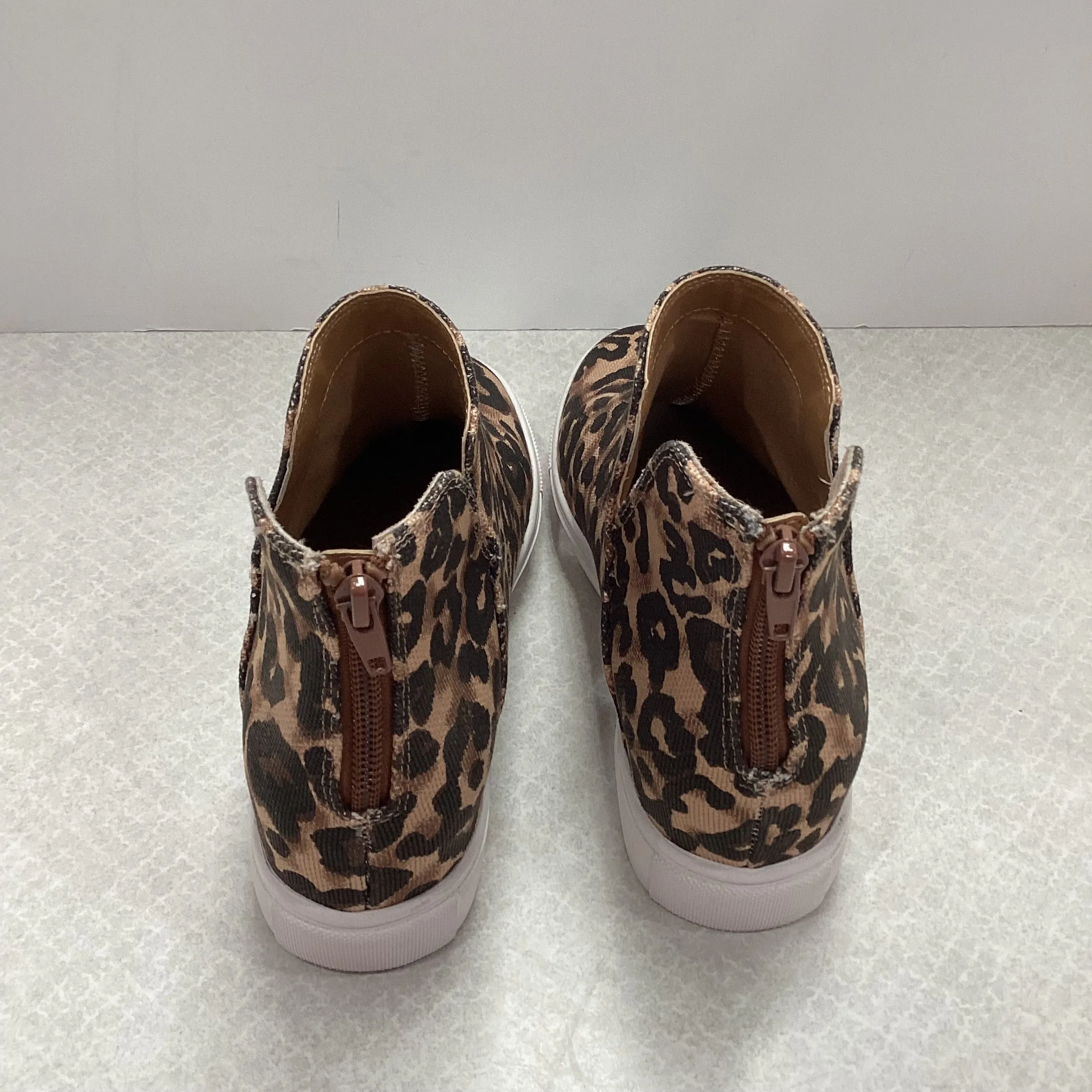 Shoes Flats By Steve Madden In Animal Print, Size: 7.5 steve madden