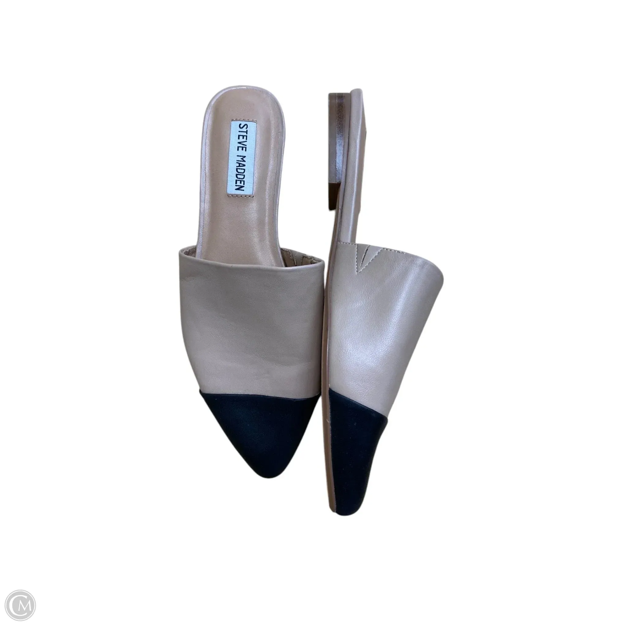 Shoes Flats By Steve Madden In Black & Brown, Size: 7.5 steve madden