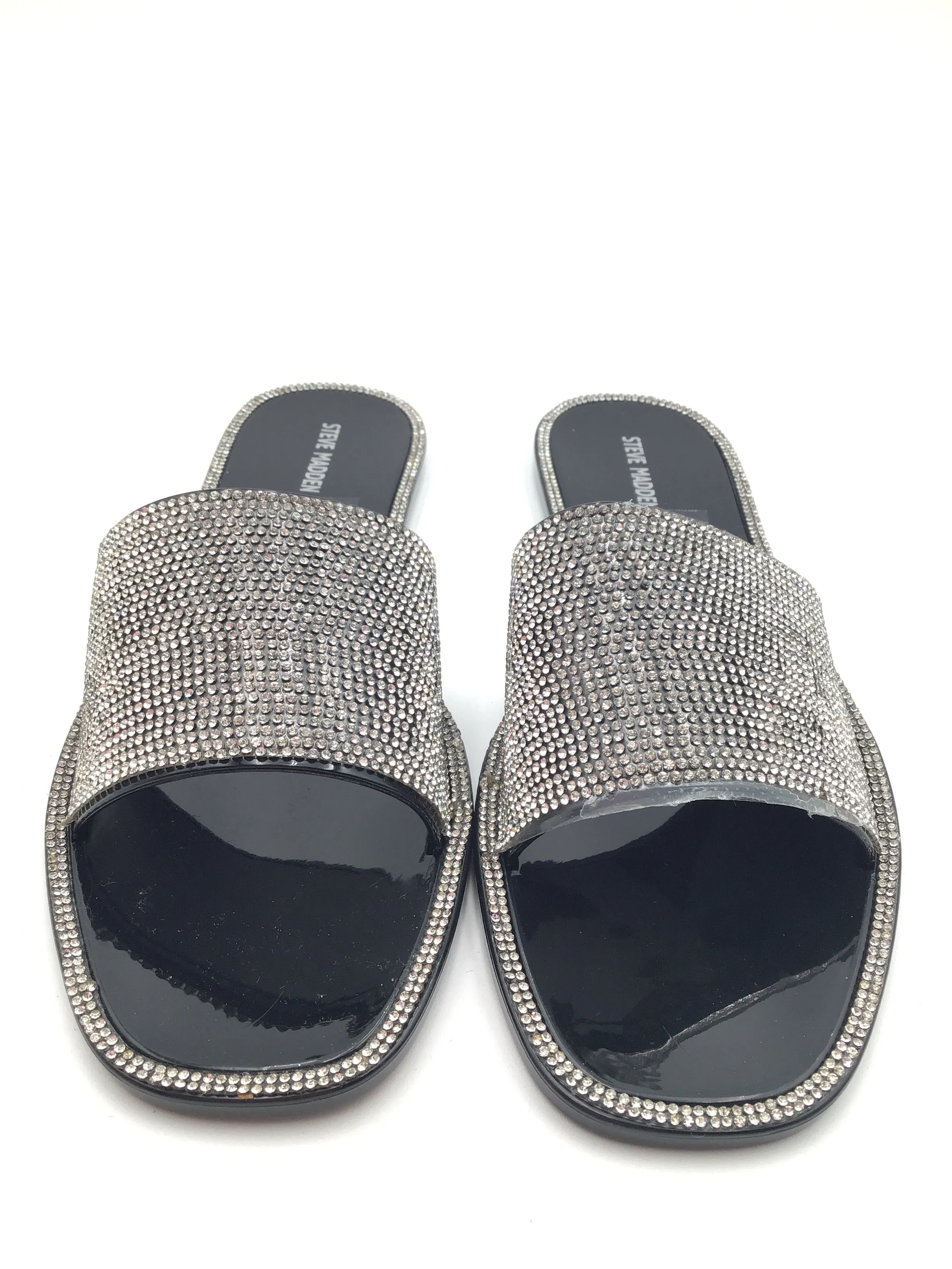 Shoes Flats By Steve Madden In Black, Size: 10 steve madden