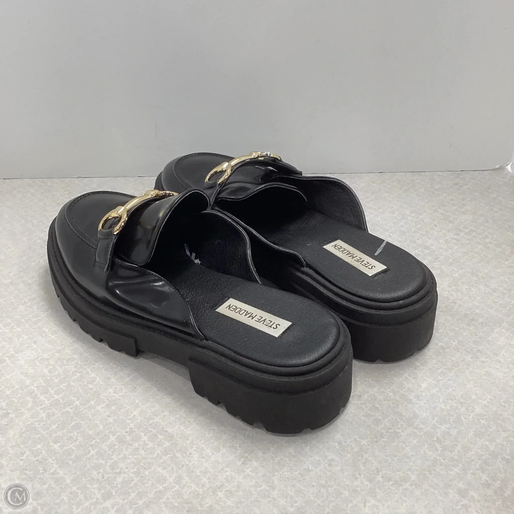 Shoes Flats By Steve Madden In Black, Size: 8.5 steve madden