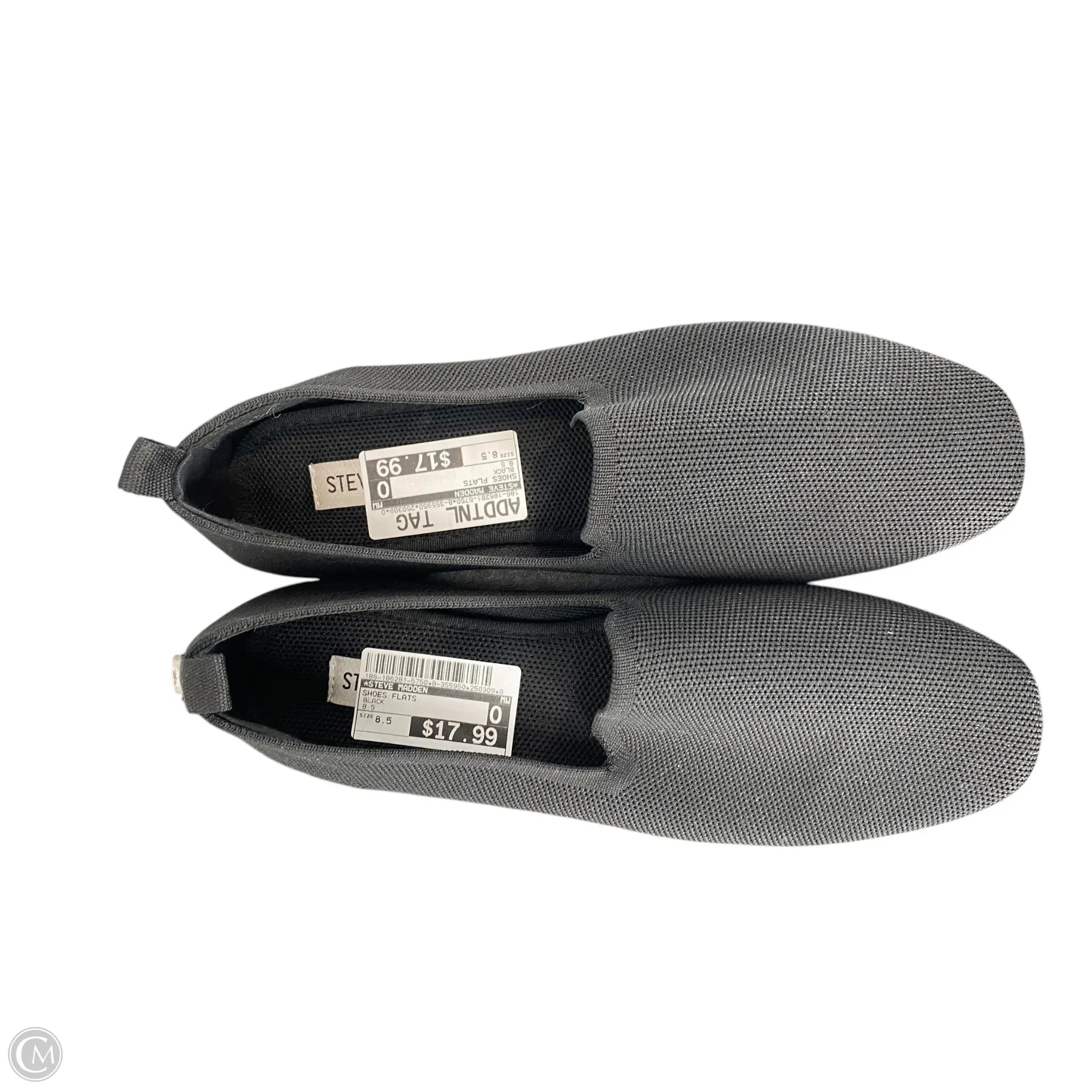 Shoes Flats By Steve Madden In Black, Size: 8.5 steve madden