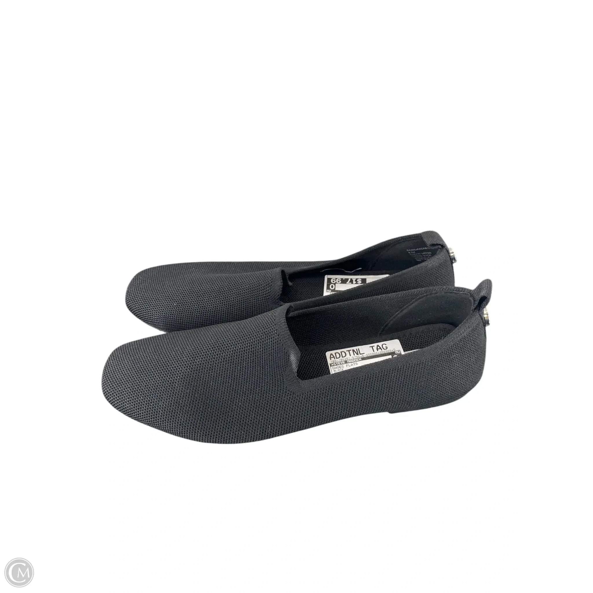 Shoes Flats By Steve Madden In Black, Size: 8.5 steve madden