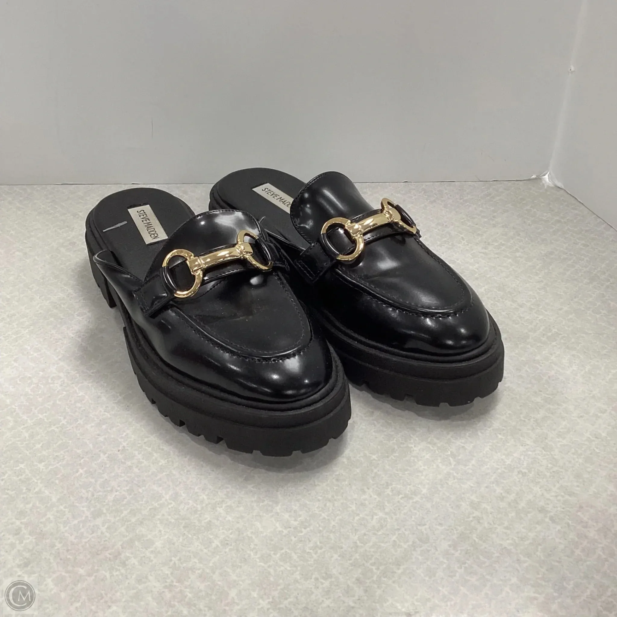 Shoes Flats By Steve Madden In Black, Size: 8.5 steve madden