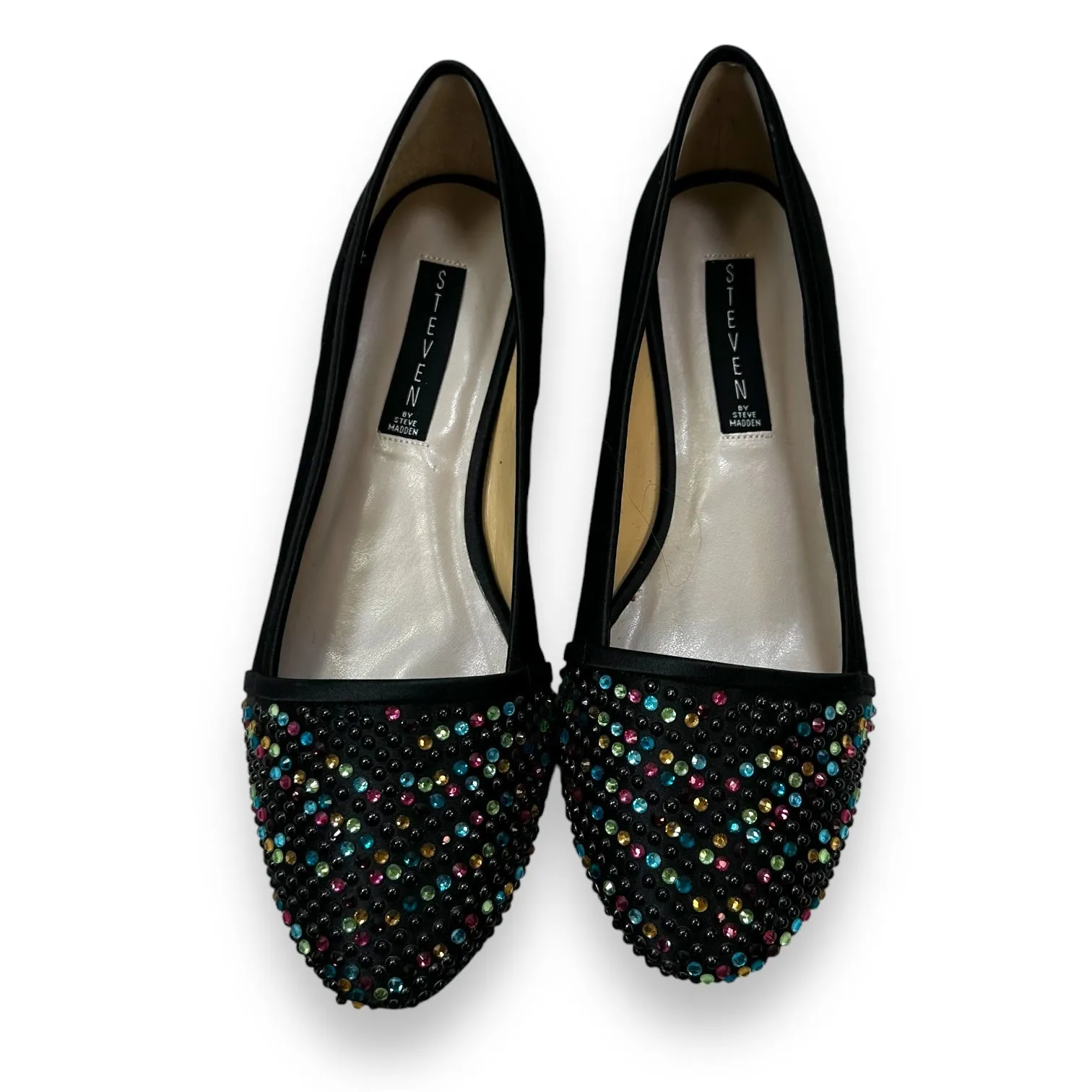 Shoes Flats By Steve Madden In Black, Size: 9 steve madden