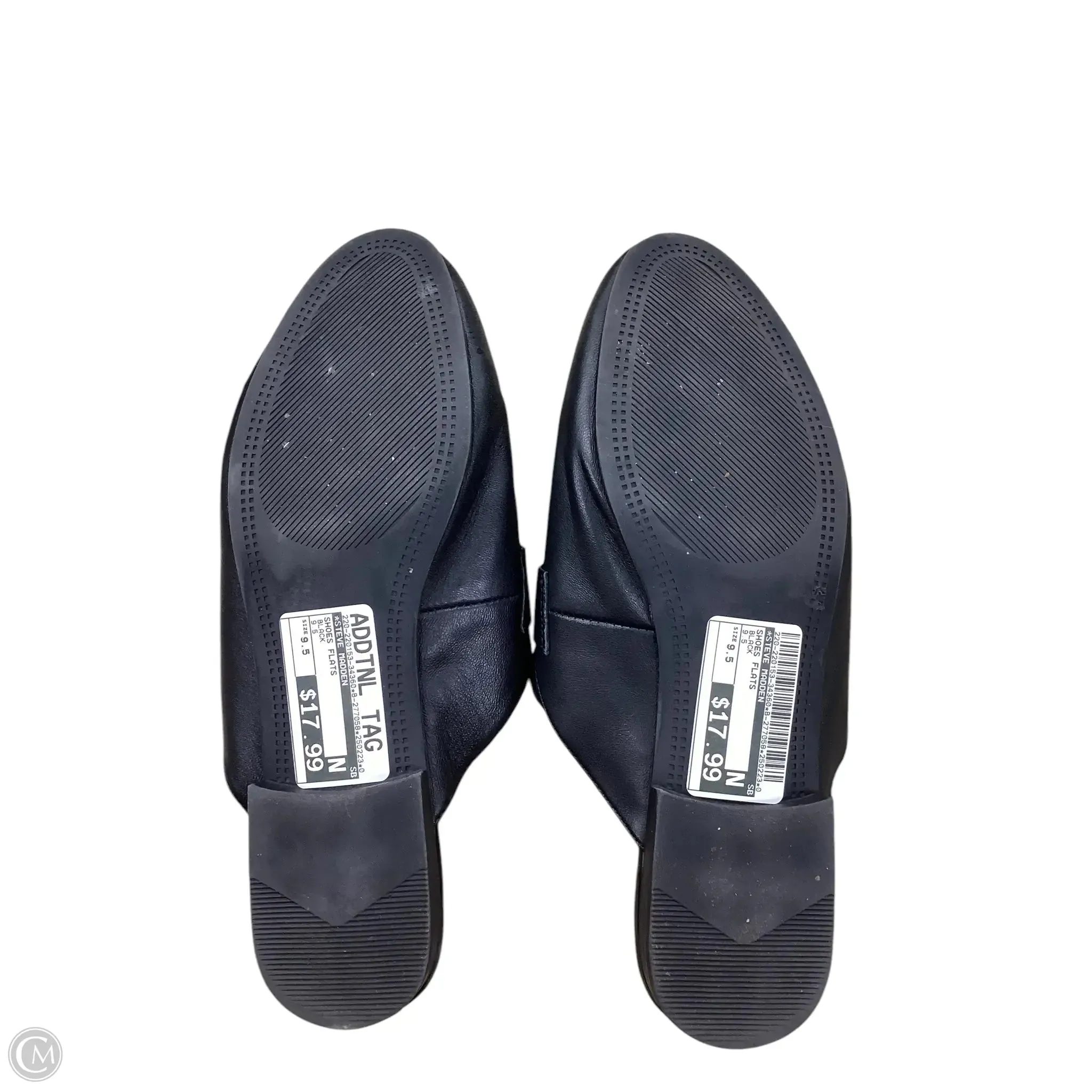 Shoes Flats By Steve Madden In Black, Size: 9.5 steve madden