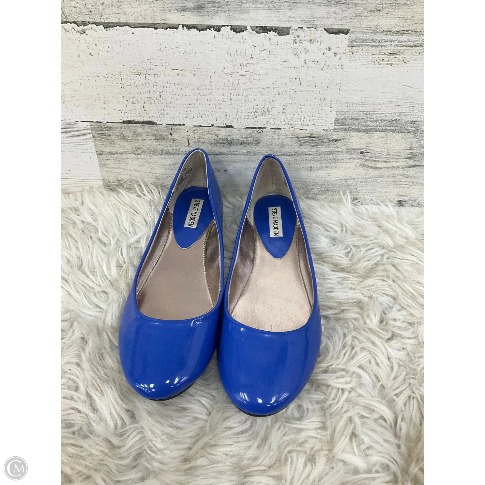Shoes Flats By Steve Madden In Blue, Size: 10 steve madden