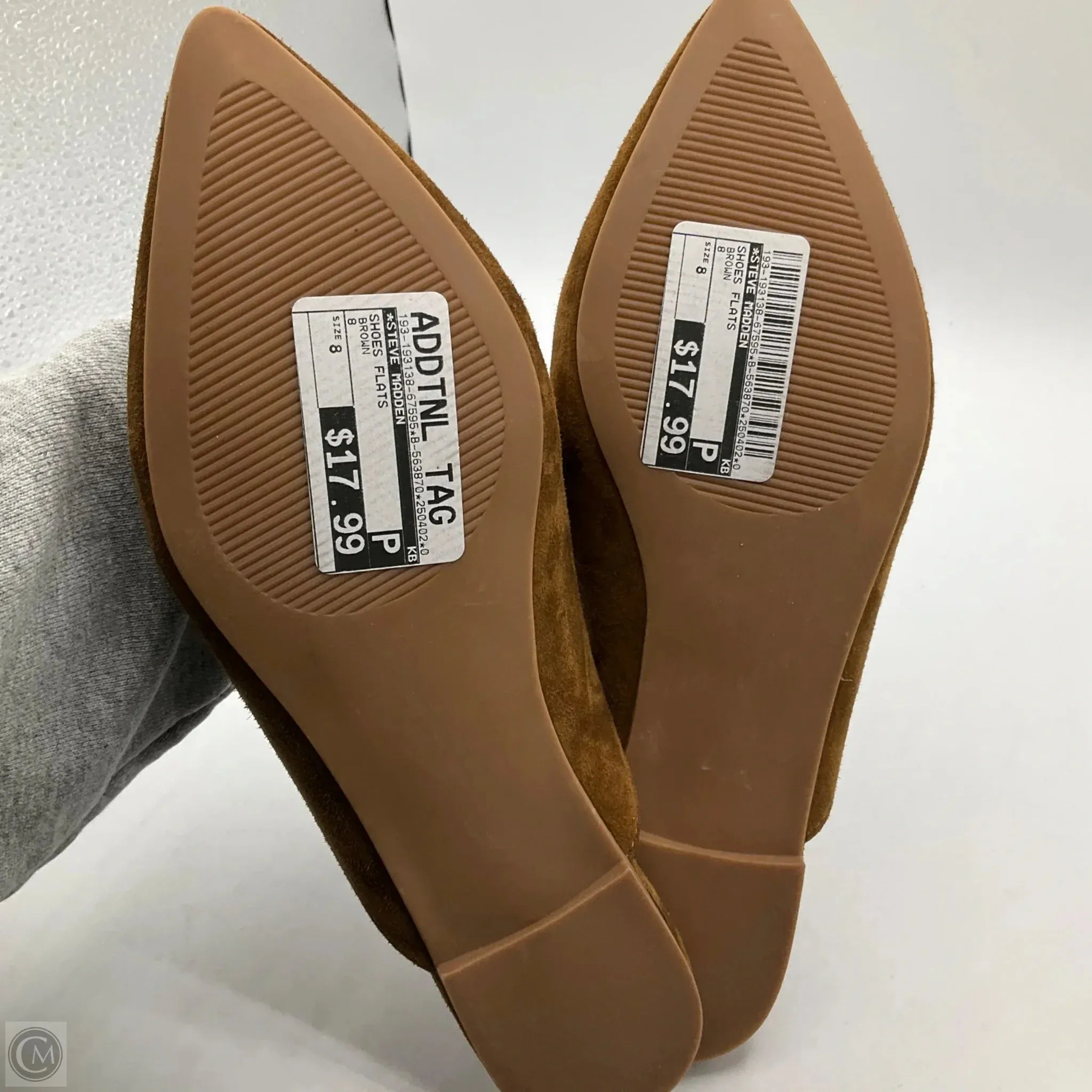 Shoes Flats By Steve Madden In Brown, Size: 8 steve madden