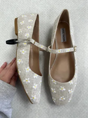 Shoes Flats By Steve Madden In Floral Print, Size: 9.5 steve madden