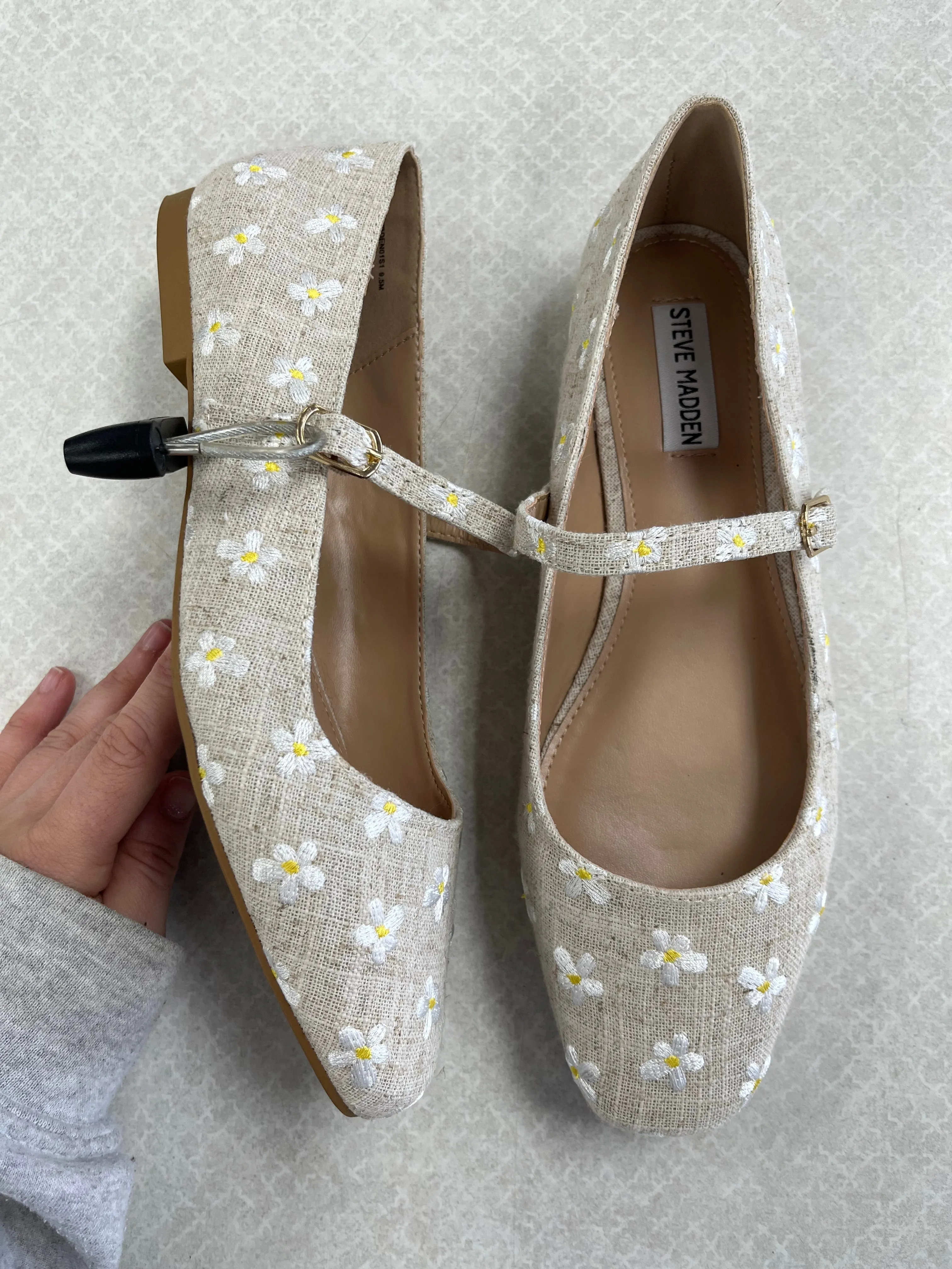 Shoes Flats By Steve Madden In Floral Print, Size: 9.5 steve madden