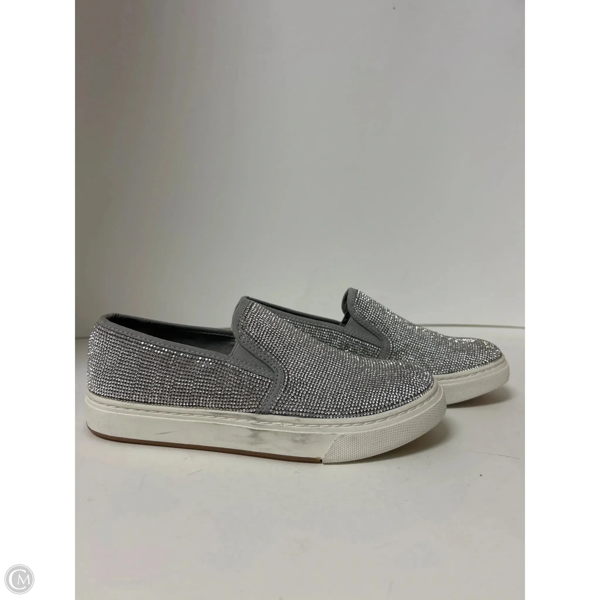 Shoes Flats By Steve Madden In Silver, Size: 7 steve madden