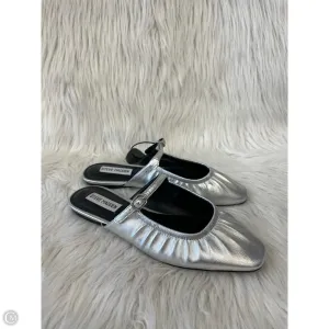 Shoes Flats By Steve Madden In Silver, Size: 7.5 steve madden