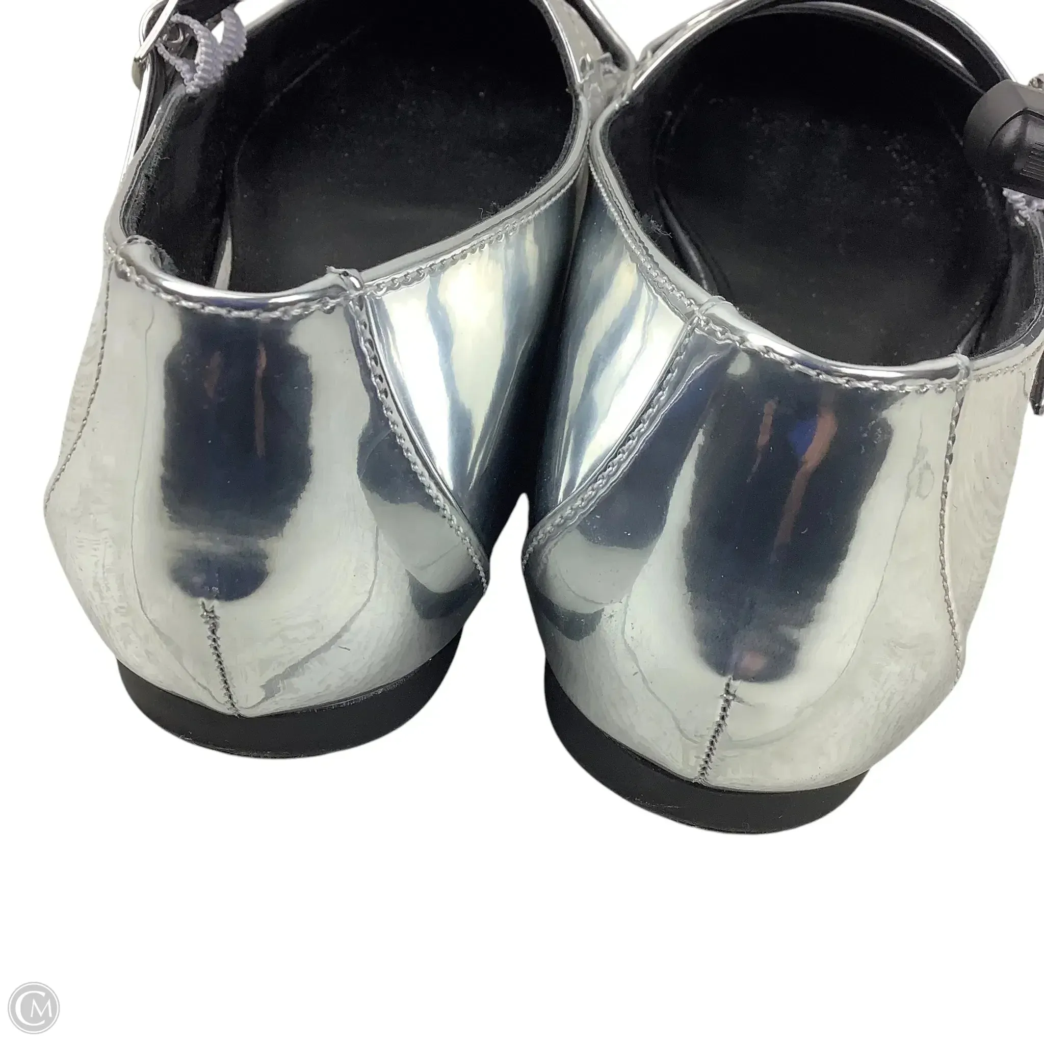 Shoes Flats By Steve Madden In Silver, Size: 8 steve madden