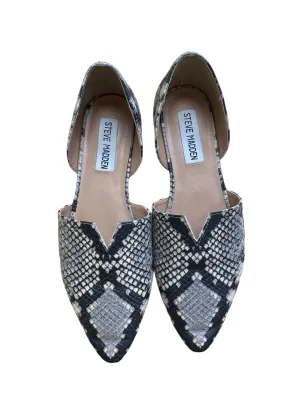 Shoes Flats By Steve Madden In Snakeskin Print, Size: 6 steve madden