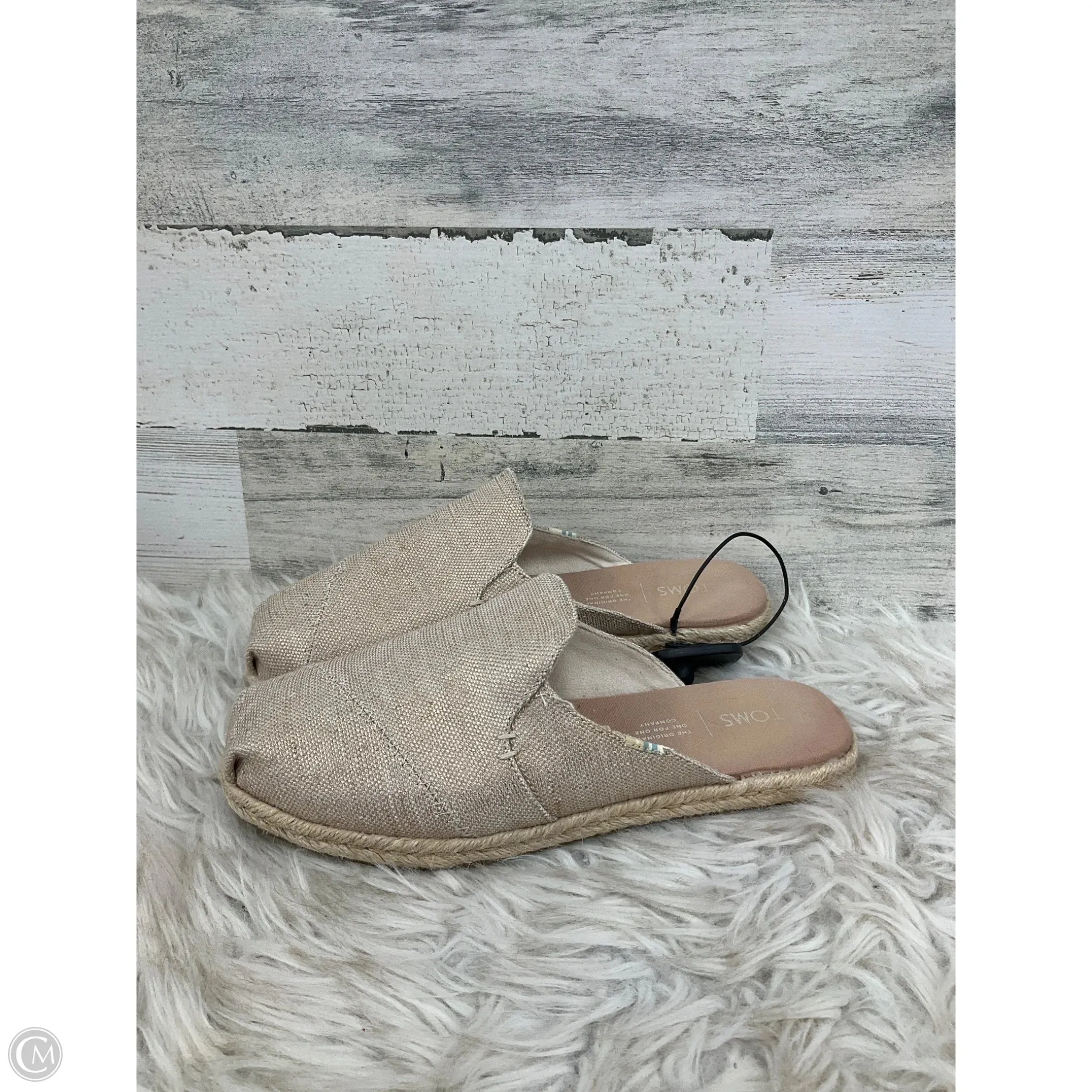 Shoes Flats By Toms In Beige, Size: 7 toms