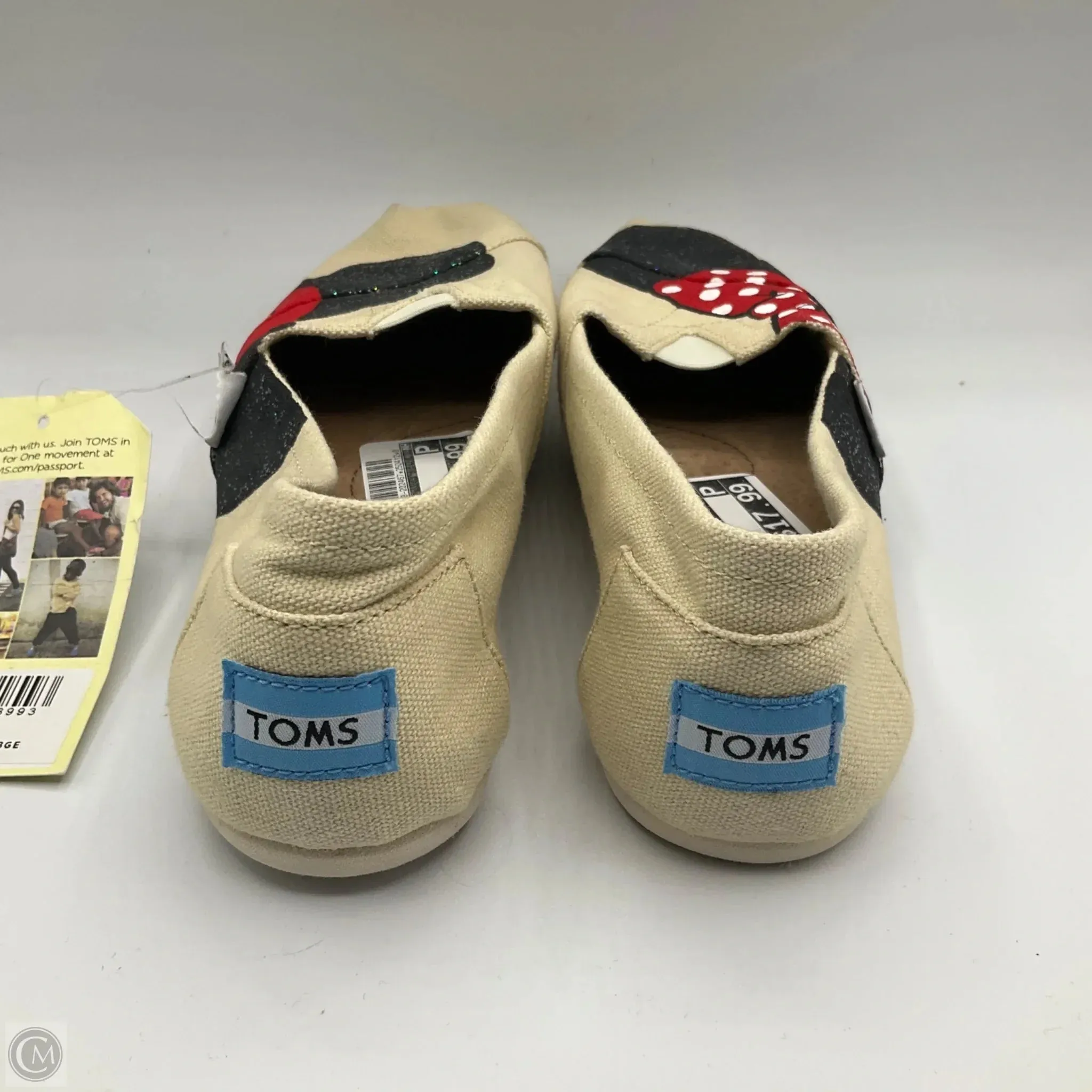 Shoes Flats By Toms In Beige, Size: 8.5 toms