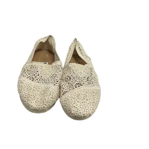 Shoes Flats By Toms In Beige, Size: 8.5 toms