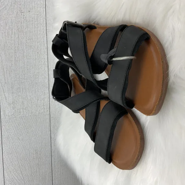 Shoes Flats By Toms In Black & Brown, Size: 11 toms