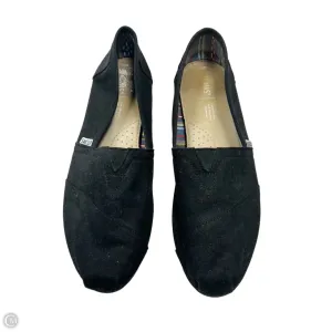 Shoes Flats By Toms In Black, Size: 11 toms