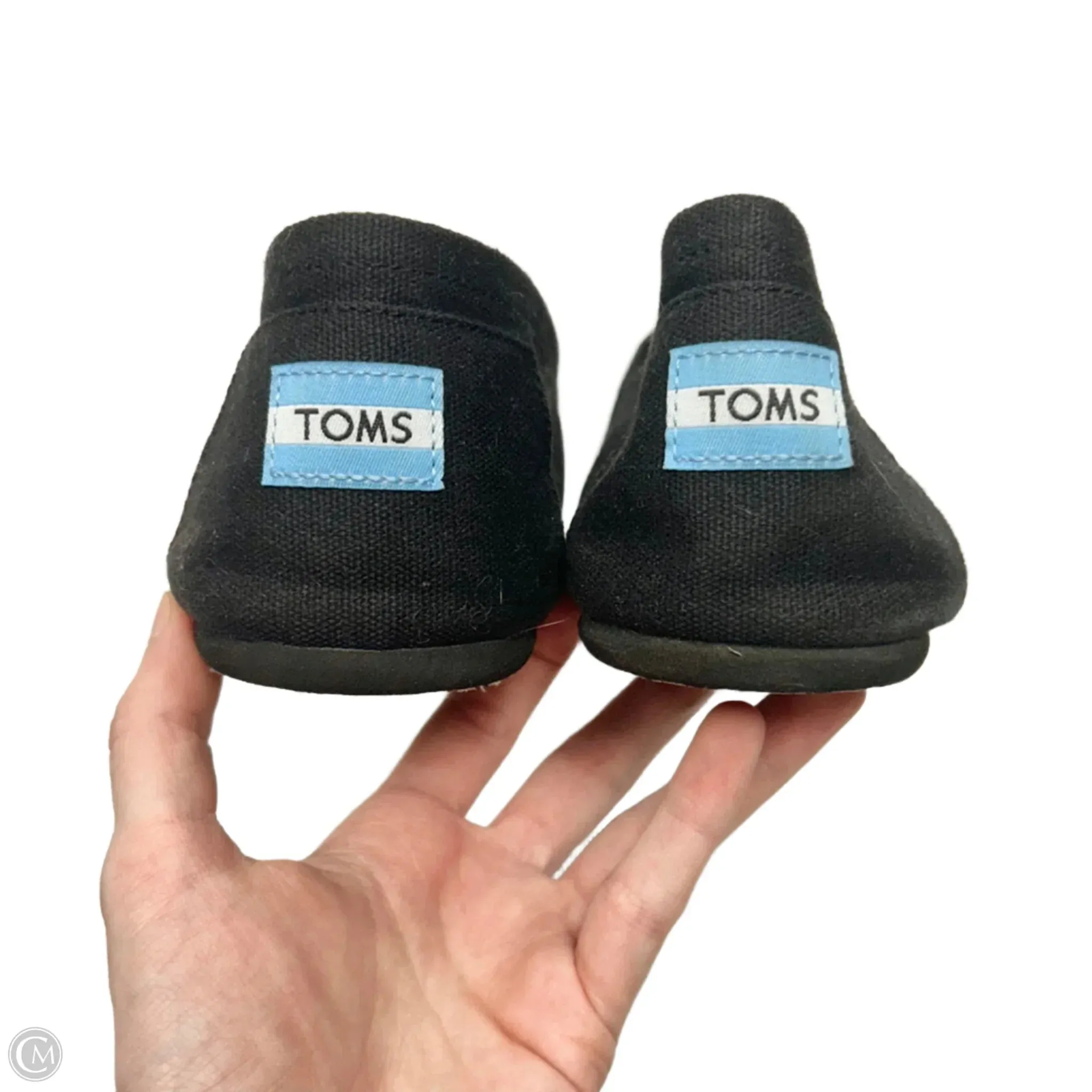Shoes Flats By Toms In Black, Size: 11 toms