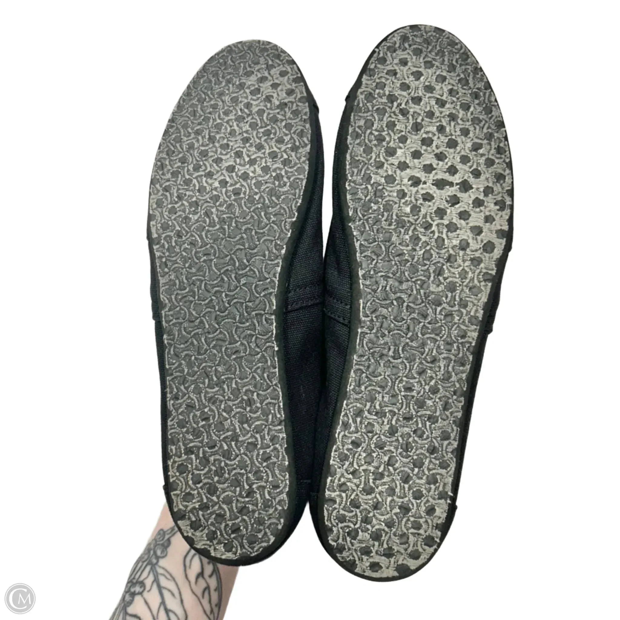 Shoes Flats By Toms In Black, Size: 11 toms